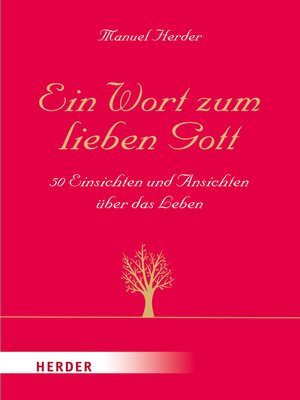 cover image of Ein Wort zum lieben Gott